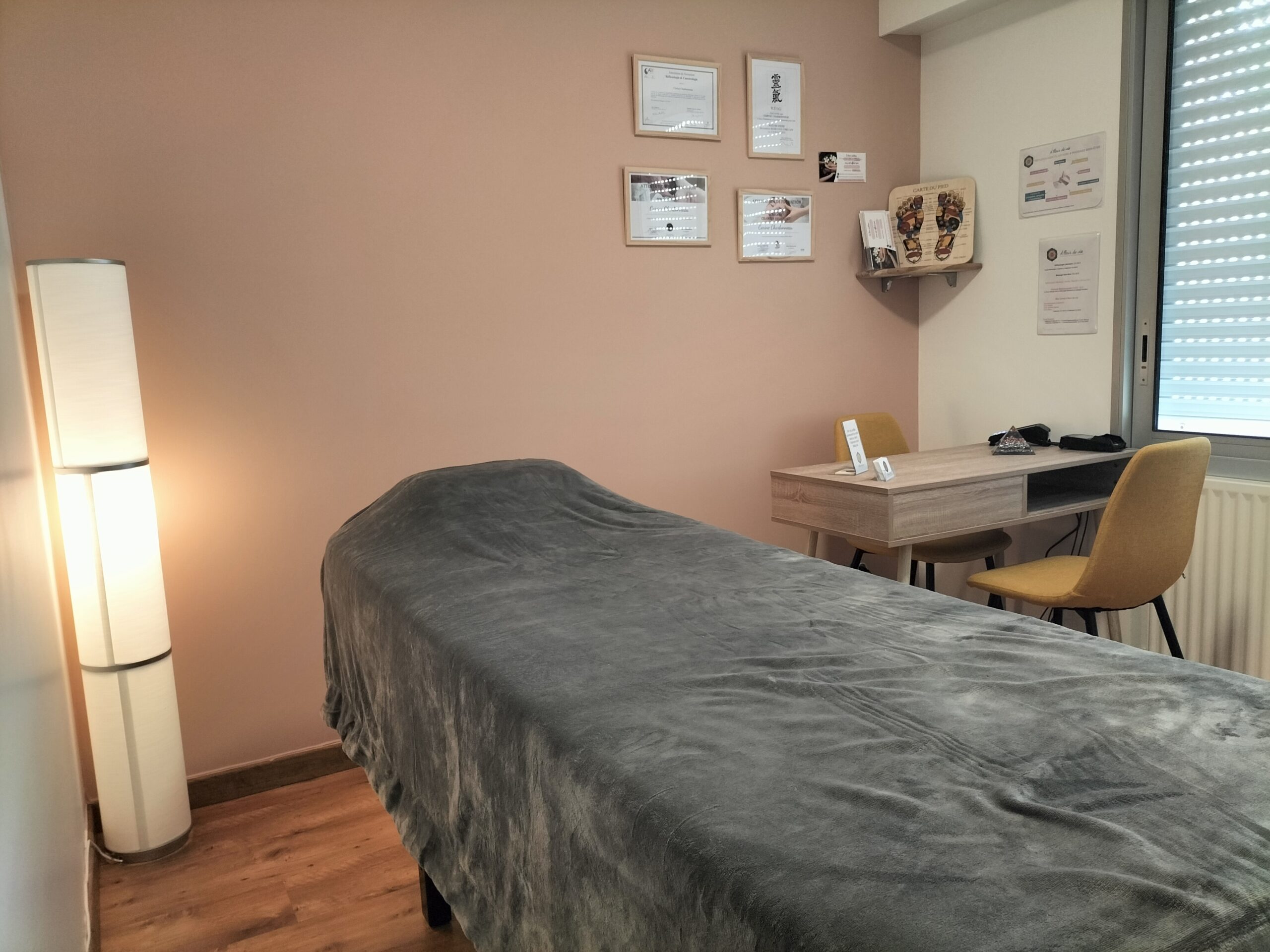 Cabinet A fleur de vie