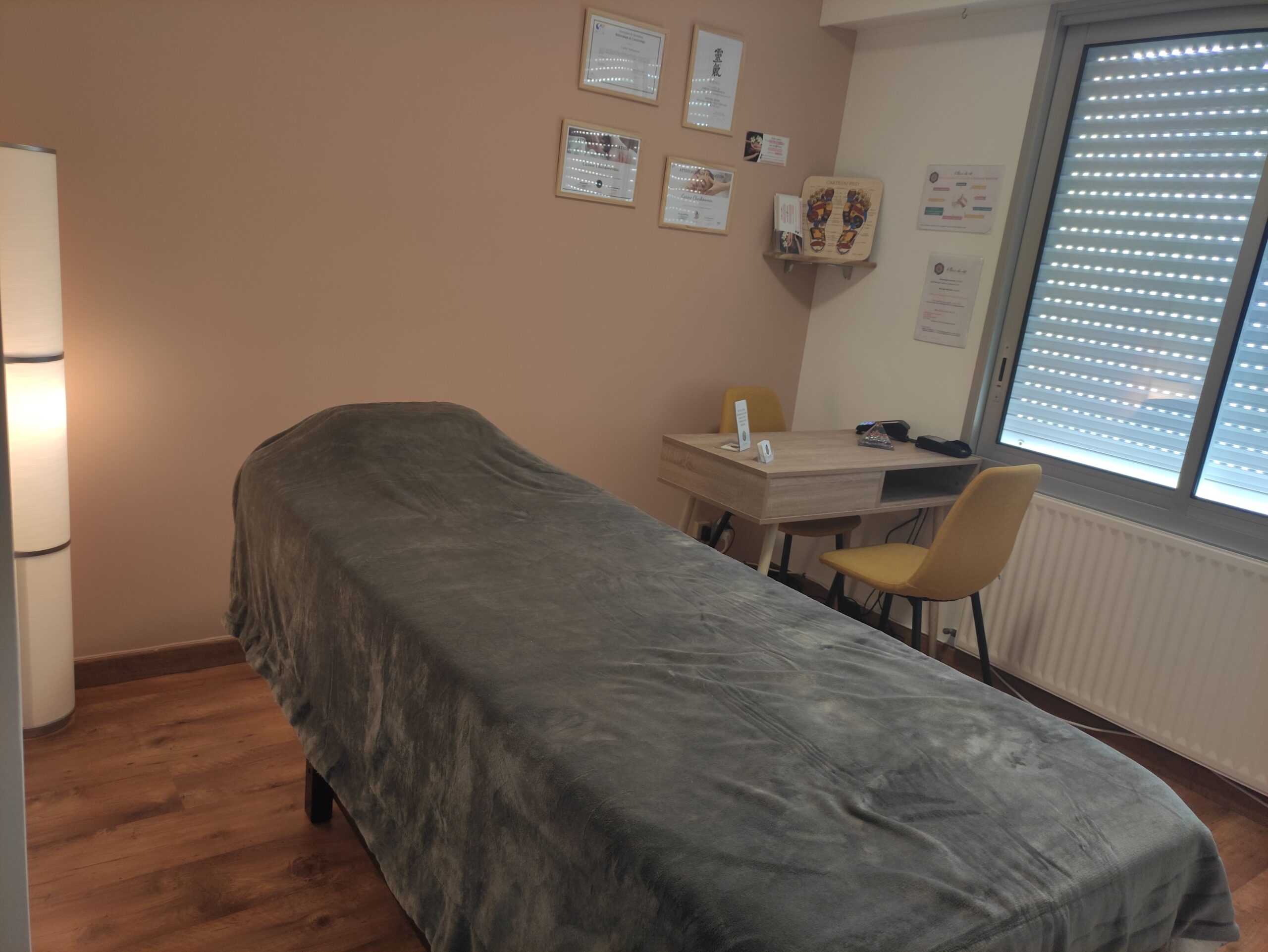 Cabinet A fleur de vie